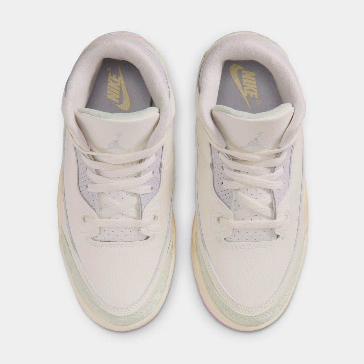 Jordan Air Jordan 3 Retro Sail and Jade Aura Preschool Lifestyle