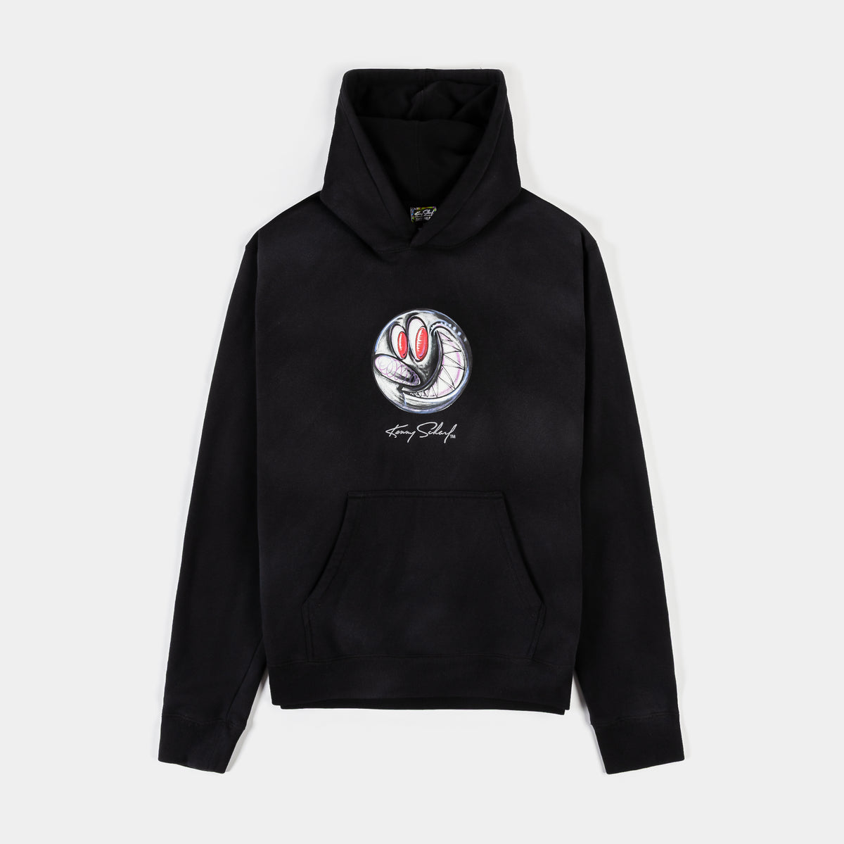 SHoe Palace SP x Kenny Scharf Faces Pullover Mens Hoodie Grey