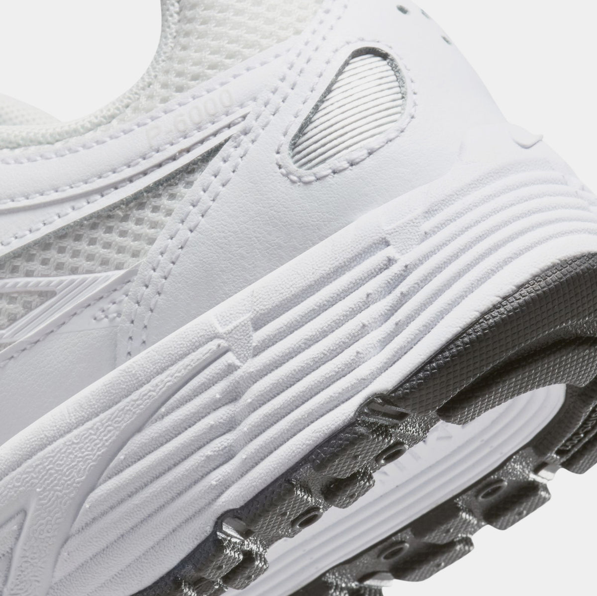 Nike P6000 Grade School Lifestyle Shoes Platinum Tint White Free