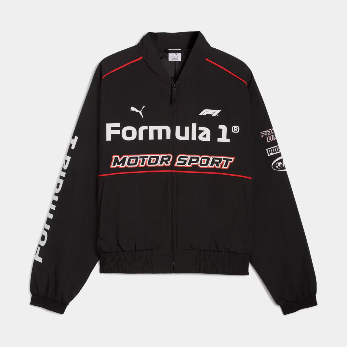 PUMA  Motorsport フード付きジャケット S/P Shop Black Mens BMW M Motorsport Hooded Sweat Full Zip Jacket
