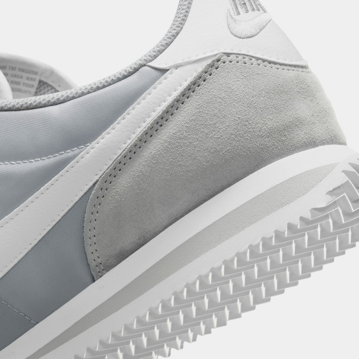 Nike Cortez TXT Mens Running Shoes Flat Silver White HF0263-002