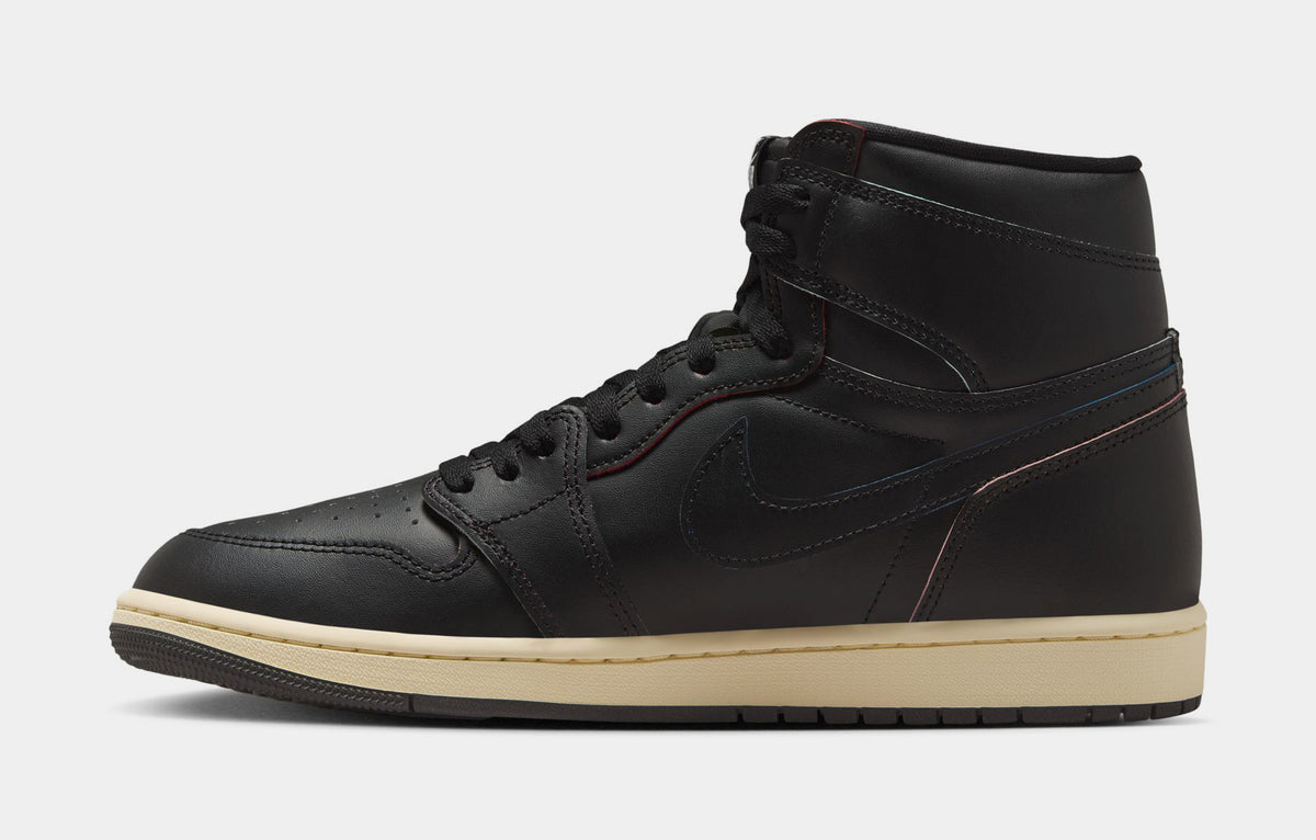 Jordan Air Jordan 1 Retro High OG Black and Muslin Mens Lifestyle
