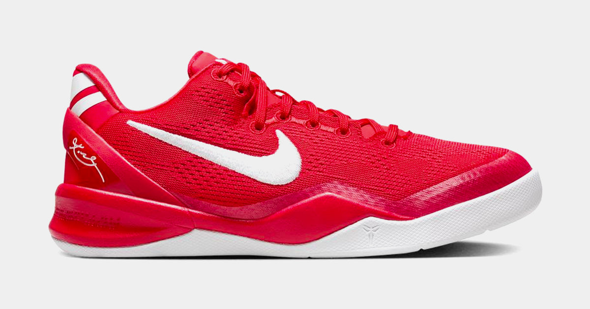 Nike Kobe 8 Grade School Basketball Shoes University Red FN0266