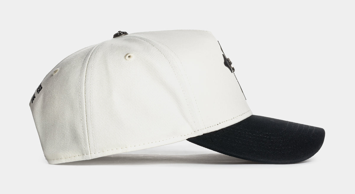 Original Sin Cross Snapback Mens Hat Cream Black OS-MARH113 – Shoe