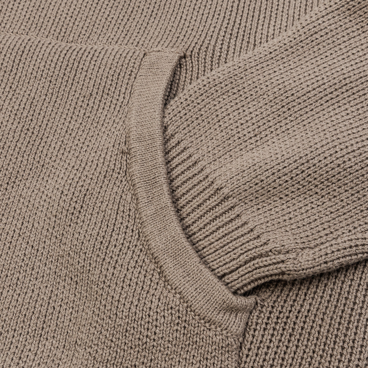 Maison Article Knit Pullover Mens Hoodie Taupe MAKHDY03 – Shoe Palace