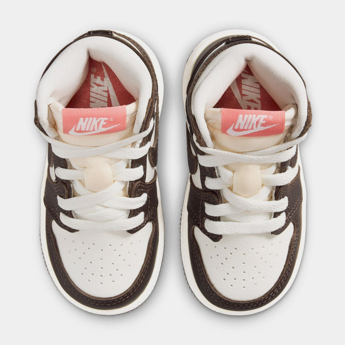 Jordan Air Jordan 1 Retro High OG Baroque Brown and Sail Infant 