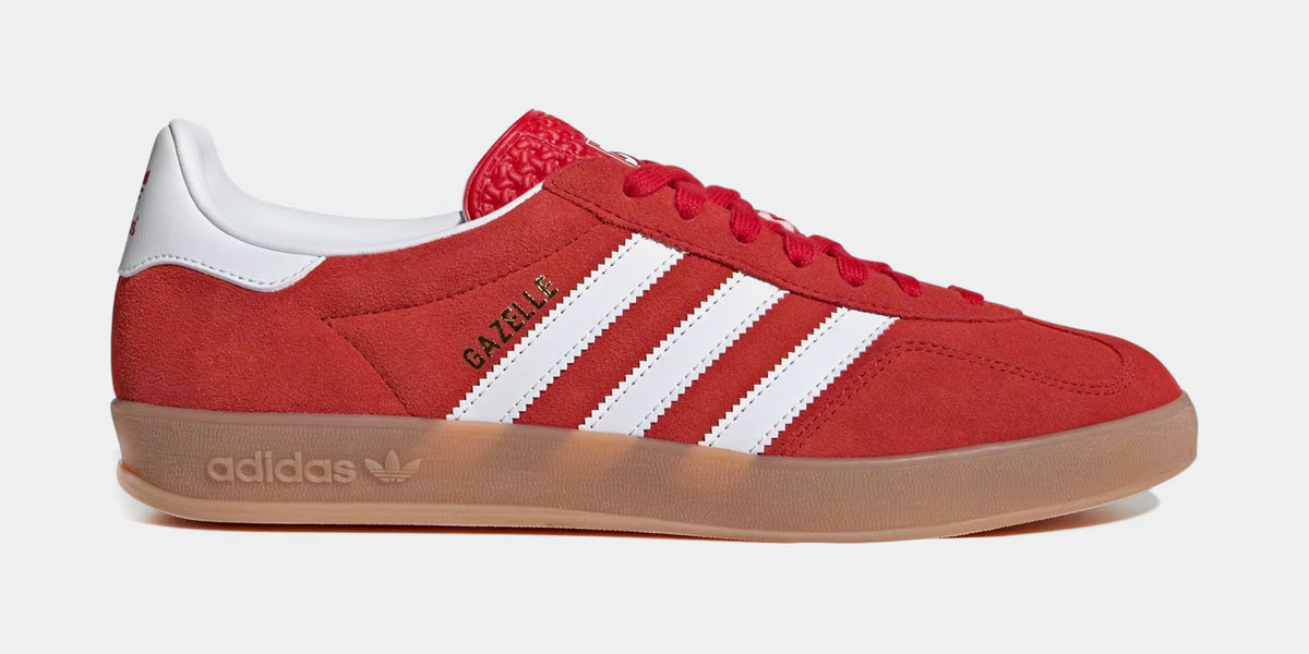 adidas gazelle silver green womens adidas Gazelle Indoor Mens Lifestyle Shoes Better Scarlet Cloud White Gum  JI2063 – Shoe Palace