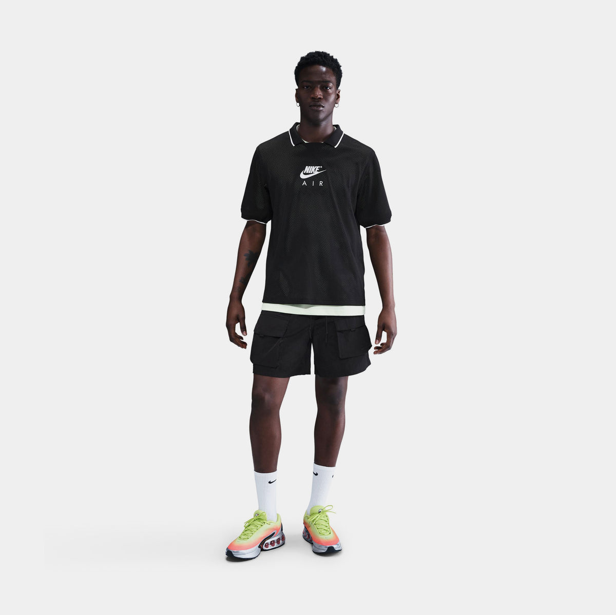 Nike 日本代表 2022 プレマッチ シャツ XL 黒白 市松 Nike 日本代表 2022 プレマッチ シャツ XL 黒白 市松 Nike 日本代表