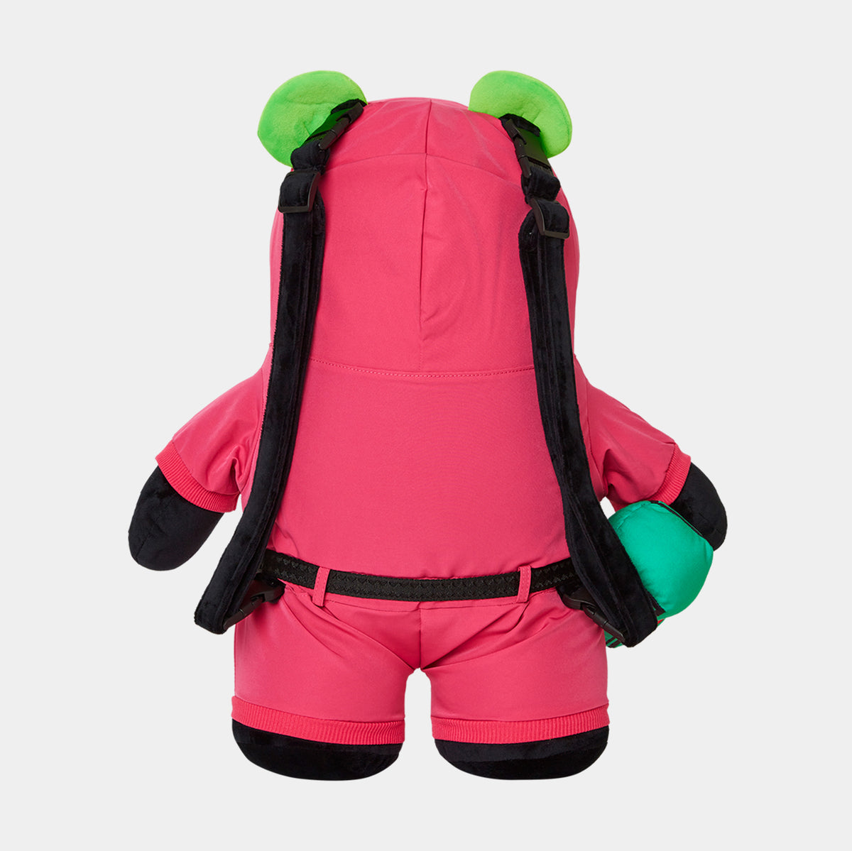 hello kitty backpack shoe palace Squid Games Pink Soldier Mens Backpack (Pink/Black)