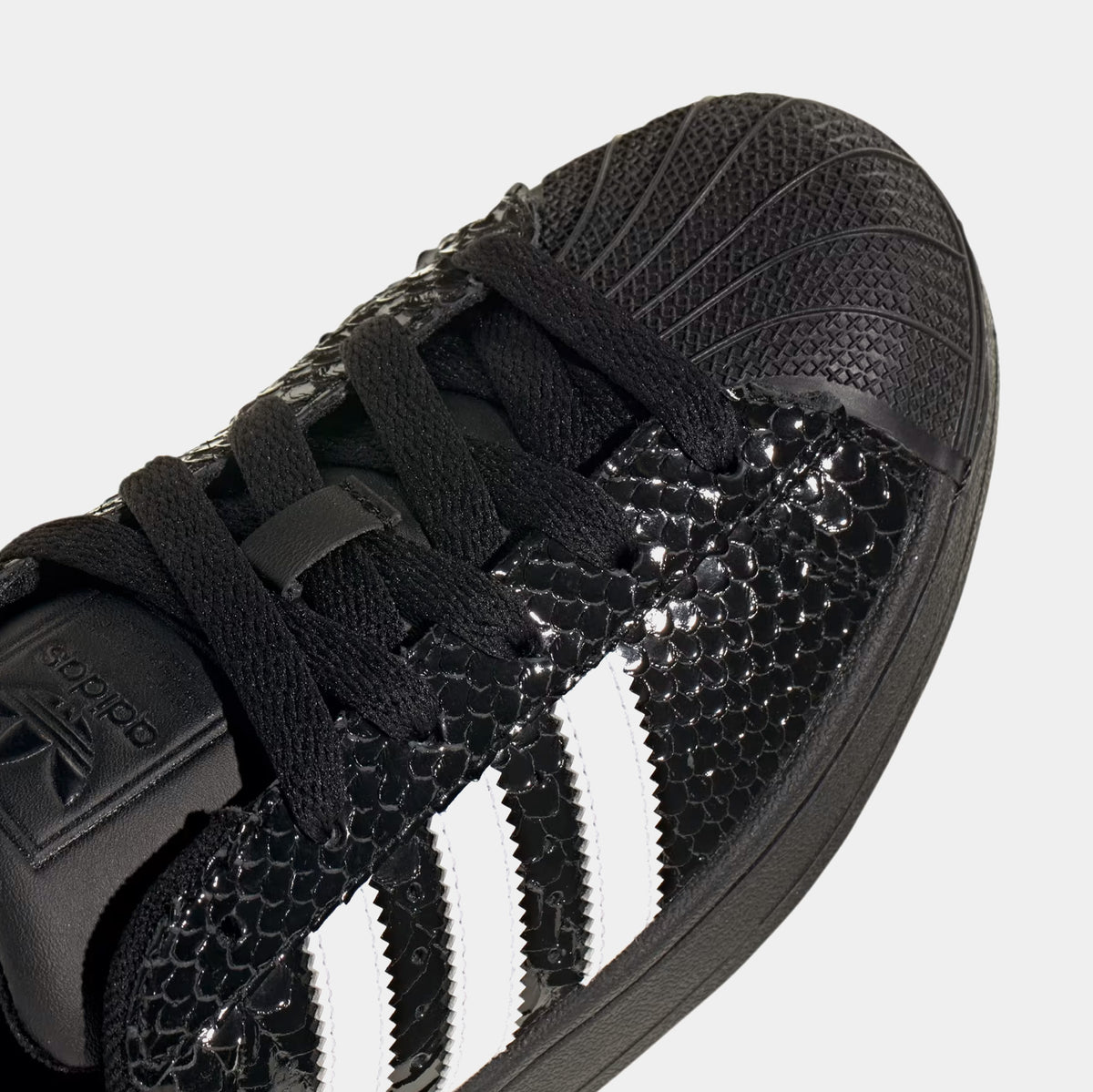 adidas Superstar II Womens Lifestyle Shoes Core Black White Core Black  KH9019 – Shoe Palace