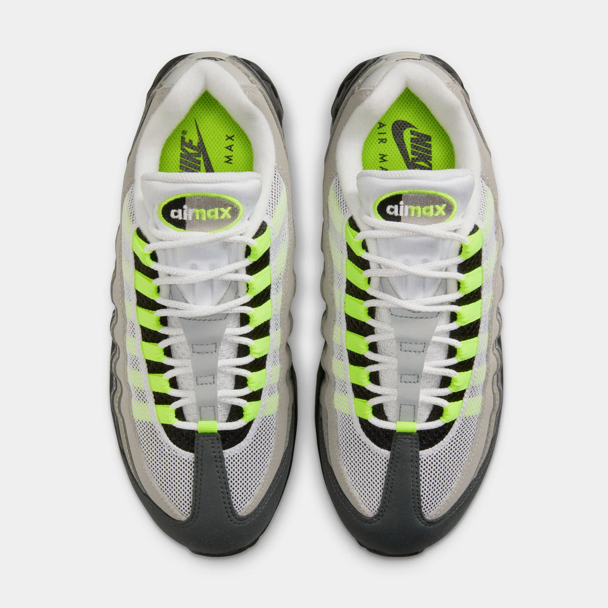 Nike Air Max 95 Big Bubble Neon Womens Running Shoes Black Neon