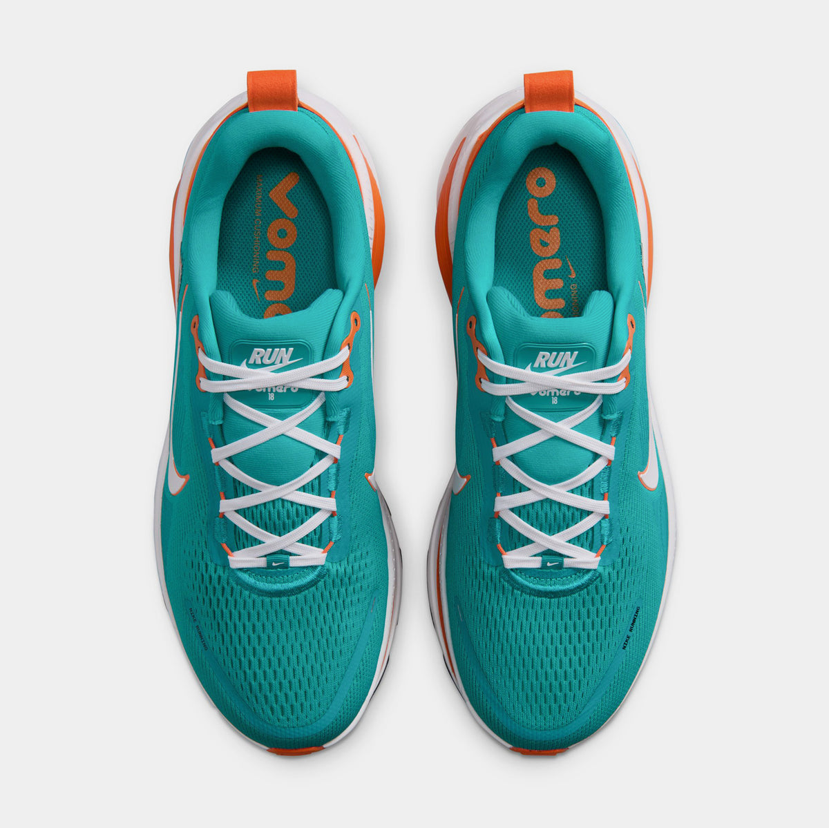 Nike NFL x Vomero 18 Miami Dolphins Mens Running Shoes Turbo Green