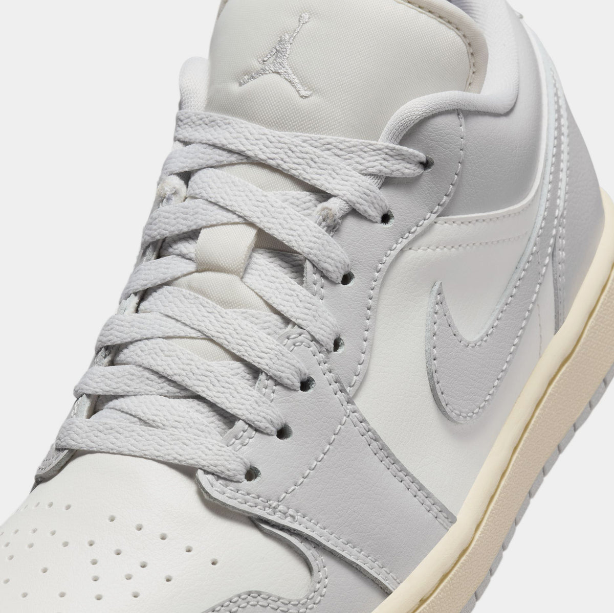 Jordan Air Jordan 1 Low Womens Lifestyle Shoes Sail Coconut Milk