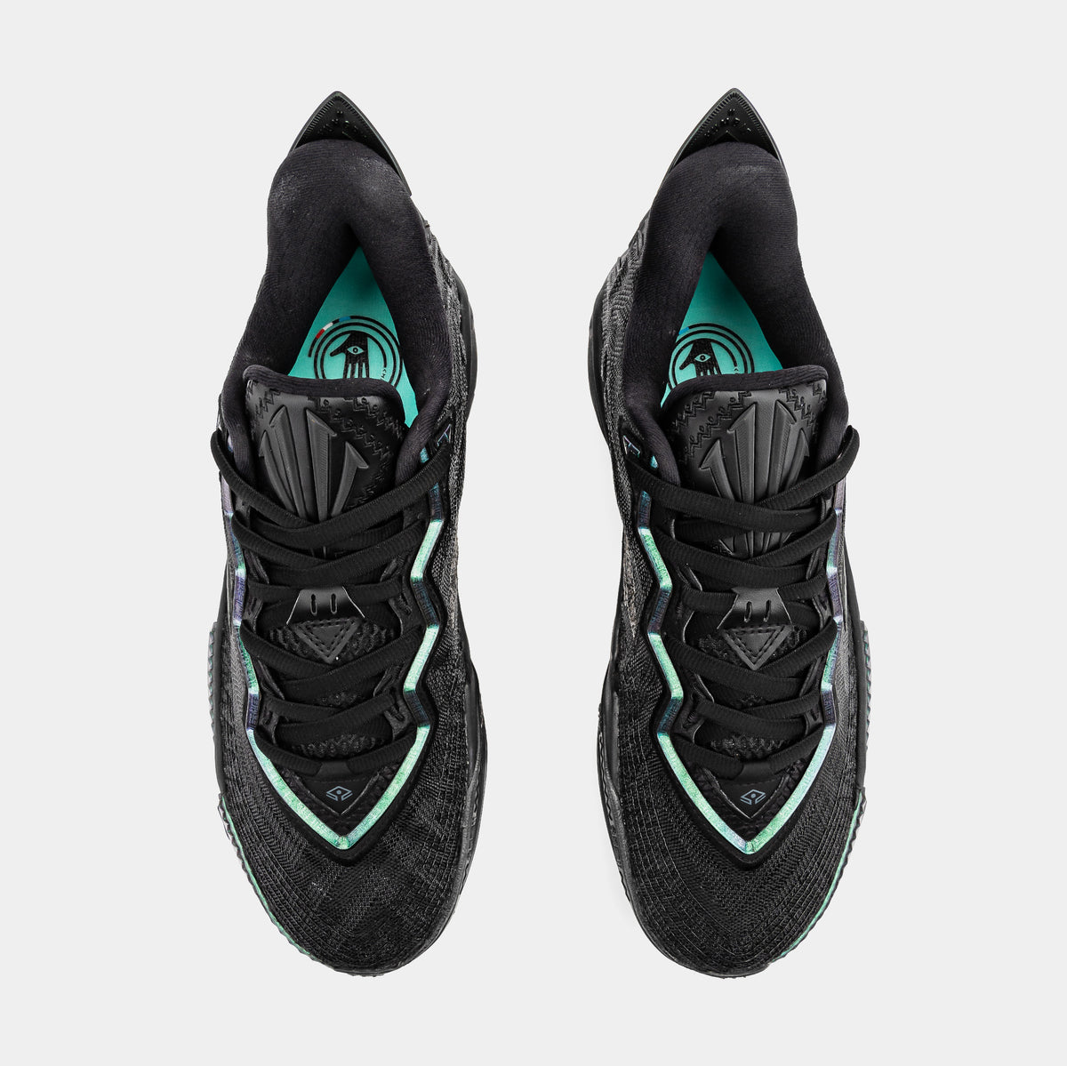 ANTA Kai 2 Triple Black Mens Basketball Shoes Black 8125C1111S-3