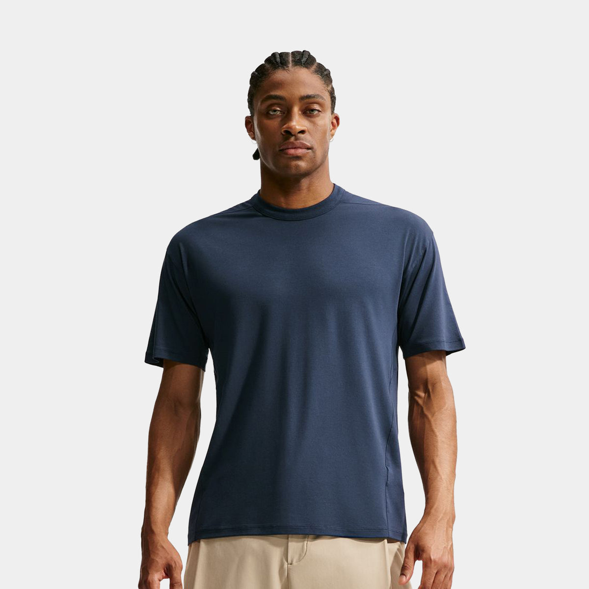 Nike 24.7 ImpossiblySoft Light Dri Fit Mens Short Sleeve Shirt