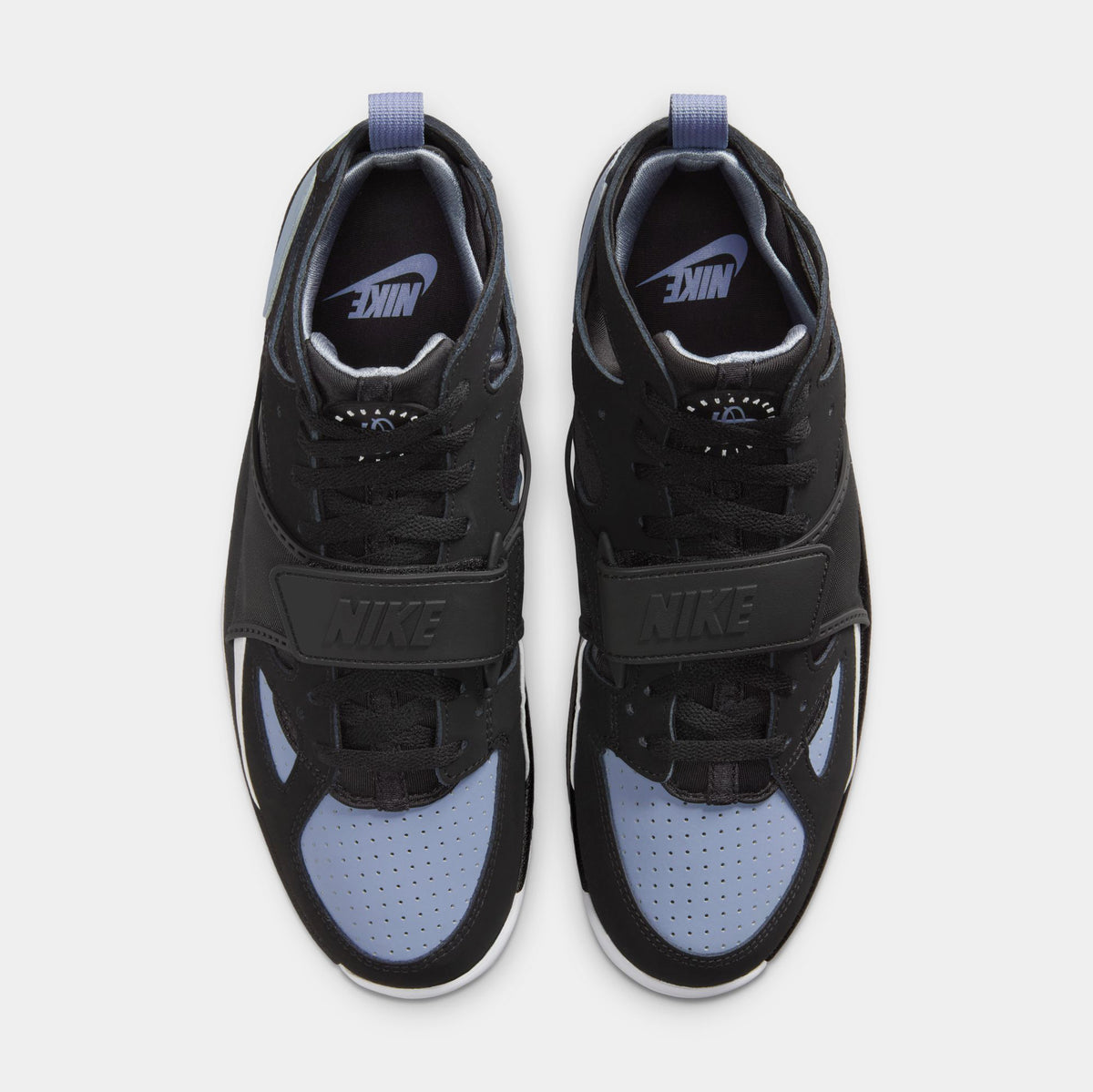 Nike Air Trainer Huarache Mens Lifestyle Shoes Black Cool Blue