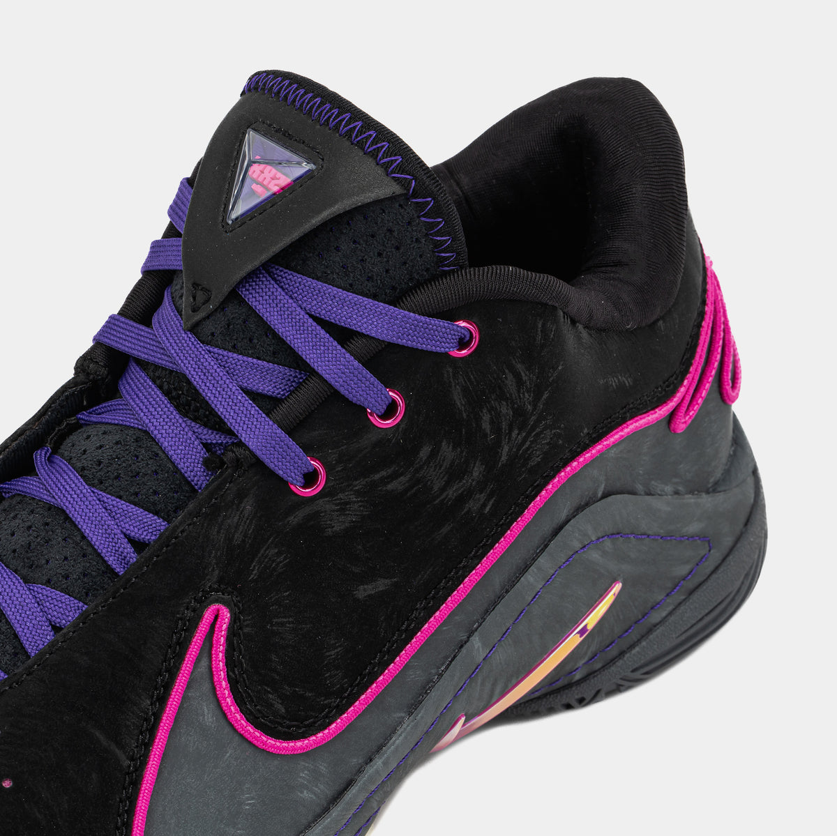 Nike Lebron XXll Black/Laser Fuchsia-Dark Grey NIB M 8.5 W 10 NIKE LeBron XXII  main image 3