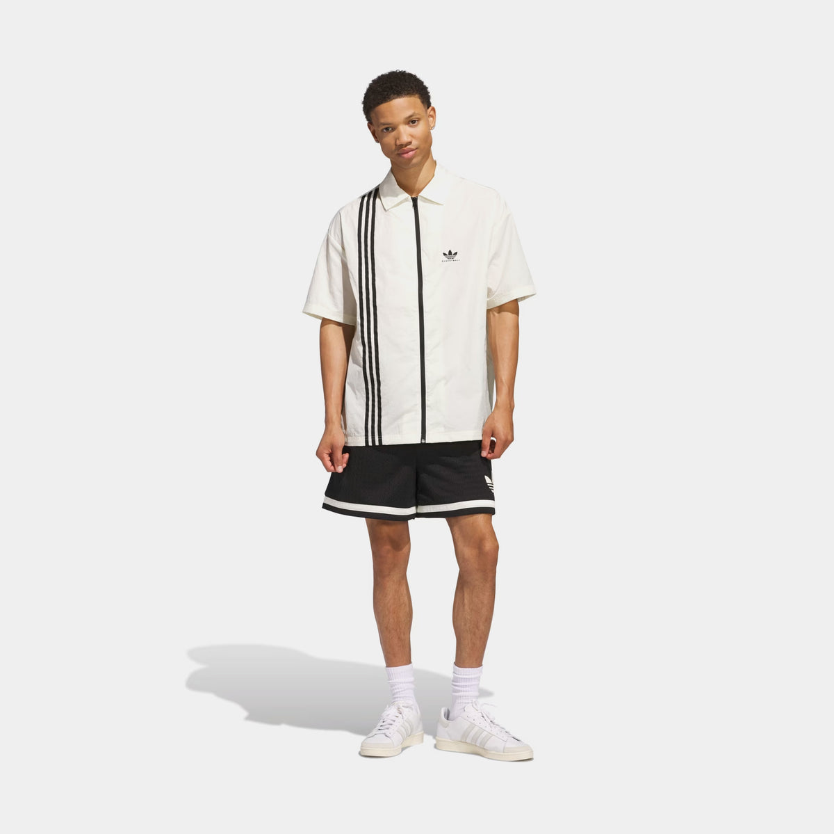 adidas Original Basketball Mens Shorts Black Ivory JD5198 – Shoe