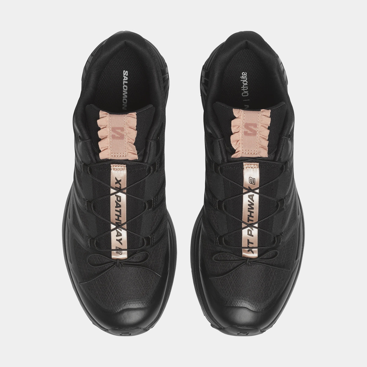 Salomon XT-Pathway 2 Satin Mens Running Shoes Black Mahogany