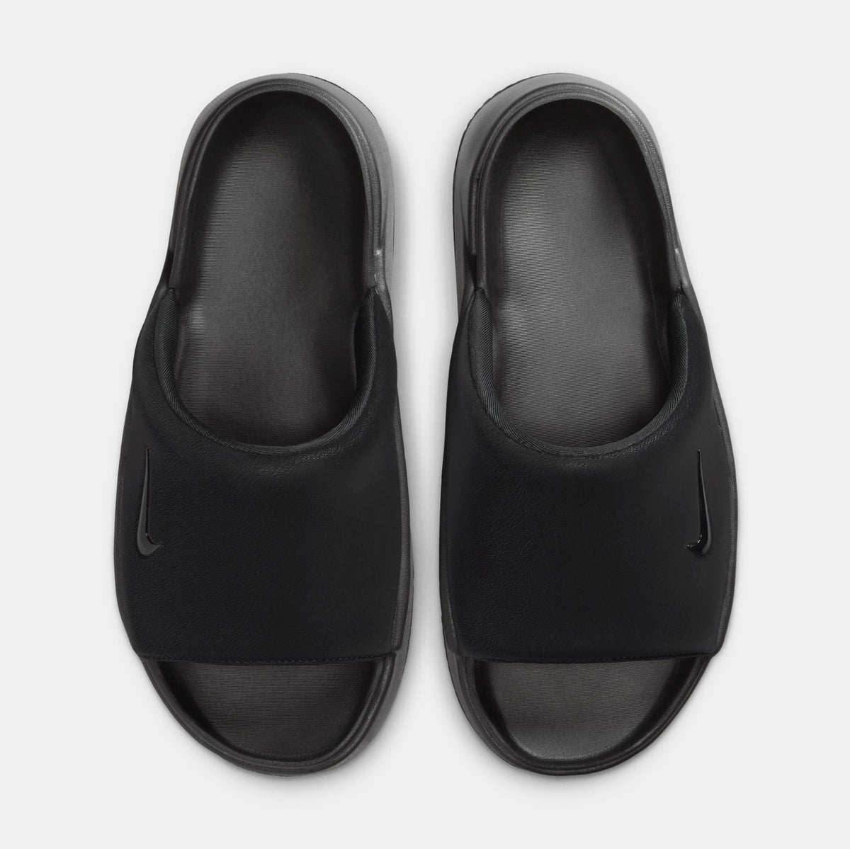 Nike Calm Elevation Slide Womens Sandal Black Black IO0495