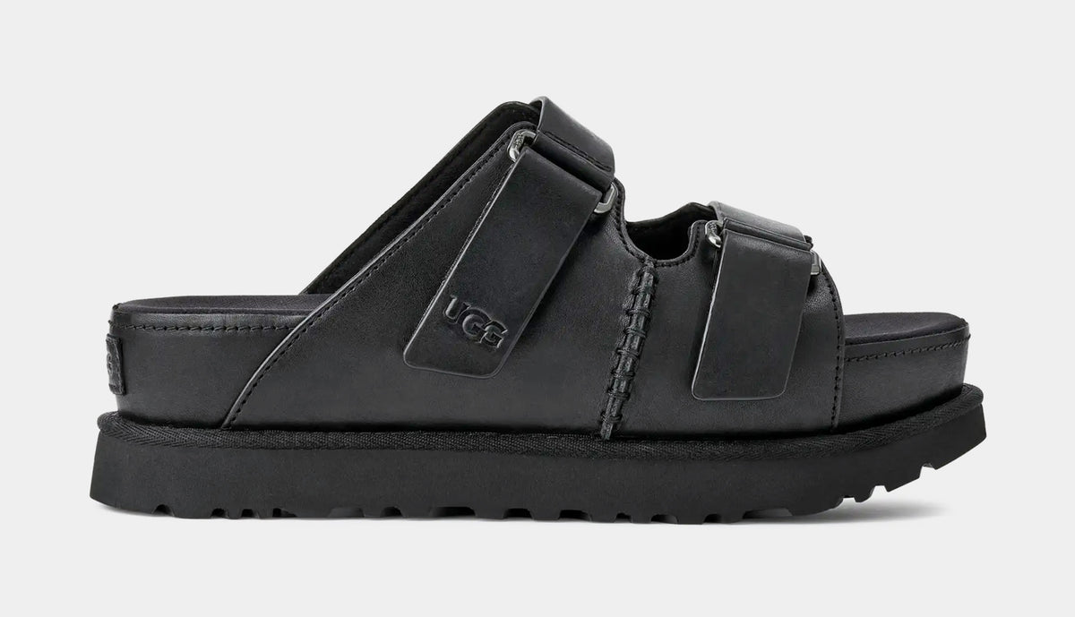 UGG Goldenstar Hi Slide Womens Sandals Black 1152651 BLK – Shoe Palace