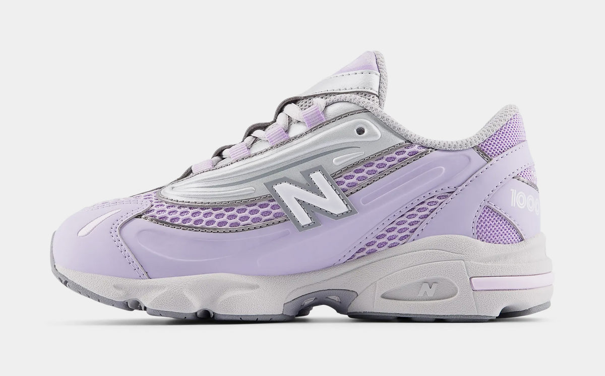 New Balance 1000 シルバー/パープル ※しゃべクリームさん専用！ New Balance 1000 Preschool Running Shoes Bright Lavender Light