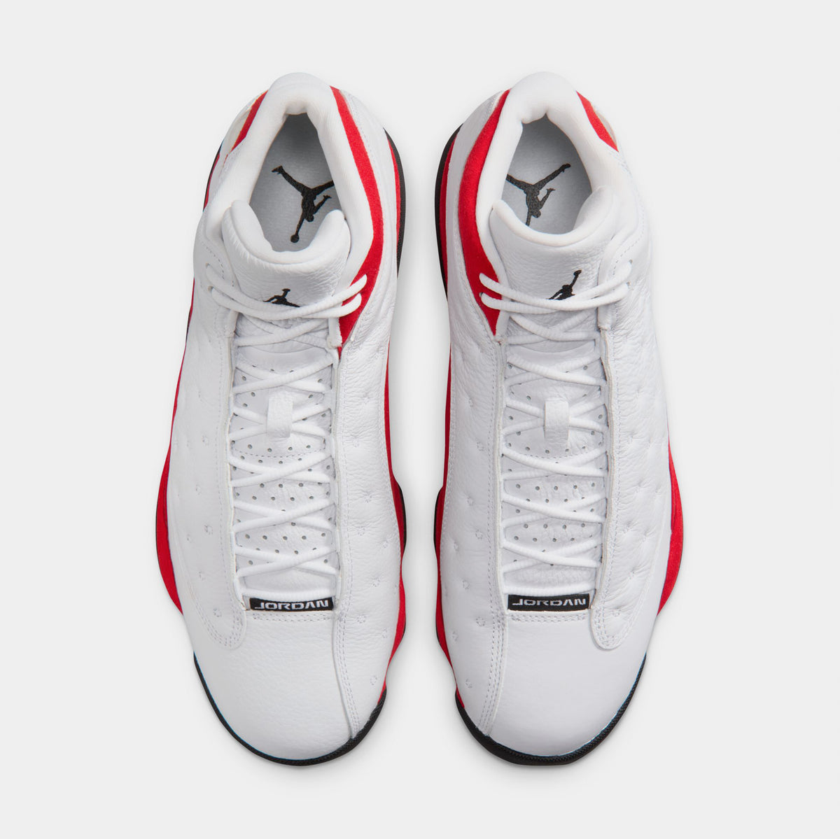 Red White Basketball Sneakers – Retro 13 Style, Athletic Streetwear Shoes, Men’s The best Retro of the Air Jordan 13 White/Red to date  main image 3