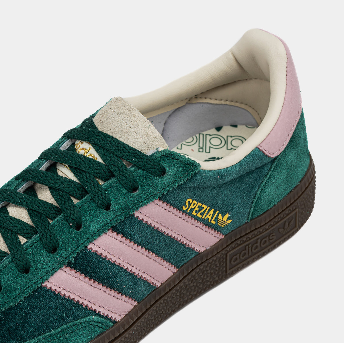 adidas gazelle silver green womens Handball Spezial Collegiate Green Cloud Green