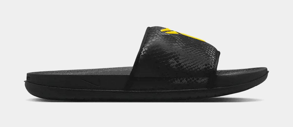 Nike Kobe Offcourt Slide Lightening‎ Black Yellow Men 9/ Women 10 IF2870 700 NWB Nike Kobe Offcourt Slide Lightning IF2870-700 main image 2