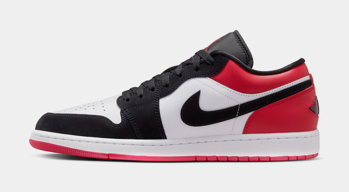 Jordan Air Jordan 1 Low SE Mens Lifestyle Shoes White Varsity Red
