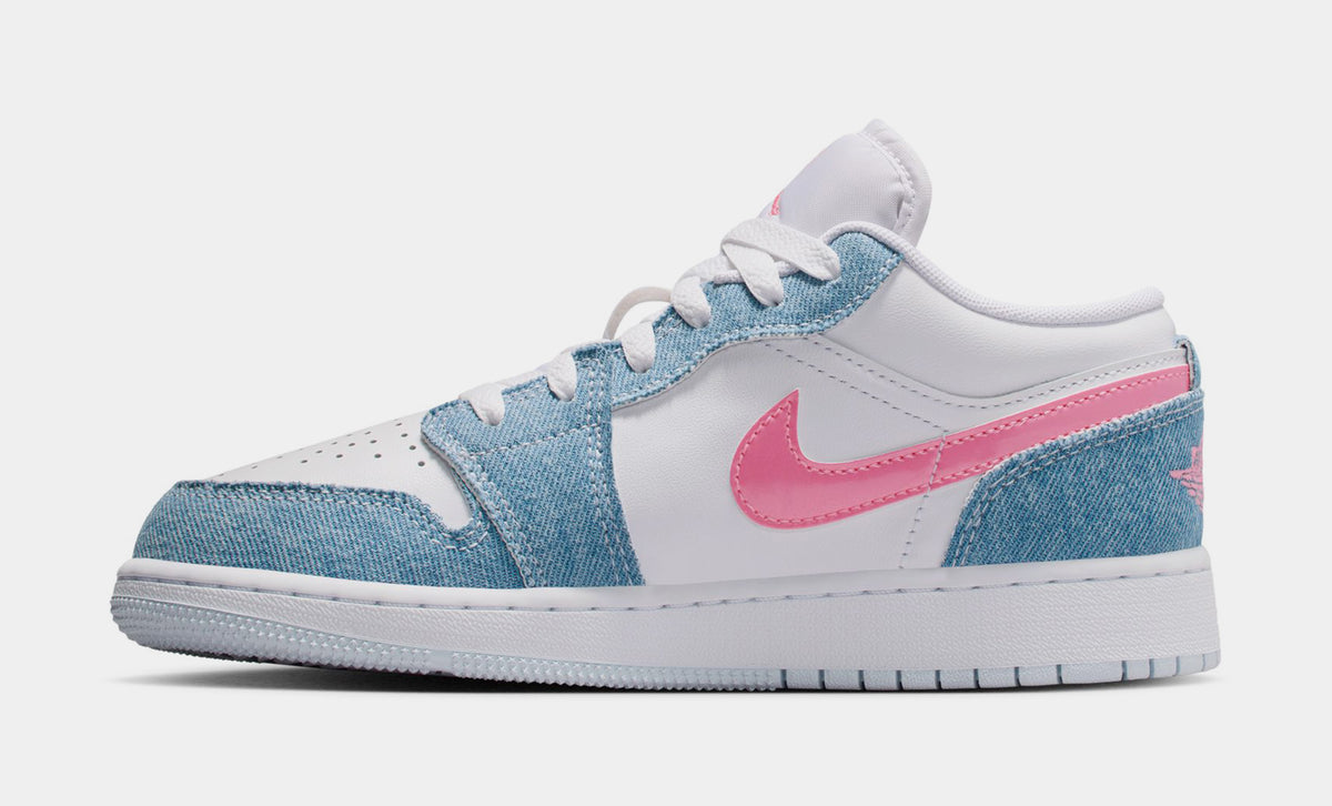 Jordan Air Jordan 1 Low SE Grade School Lifestyle Shoes Cobalt 