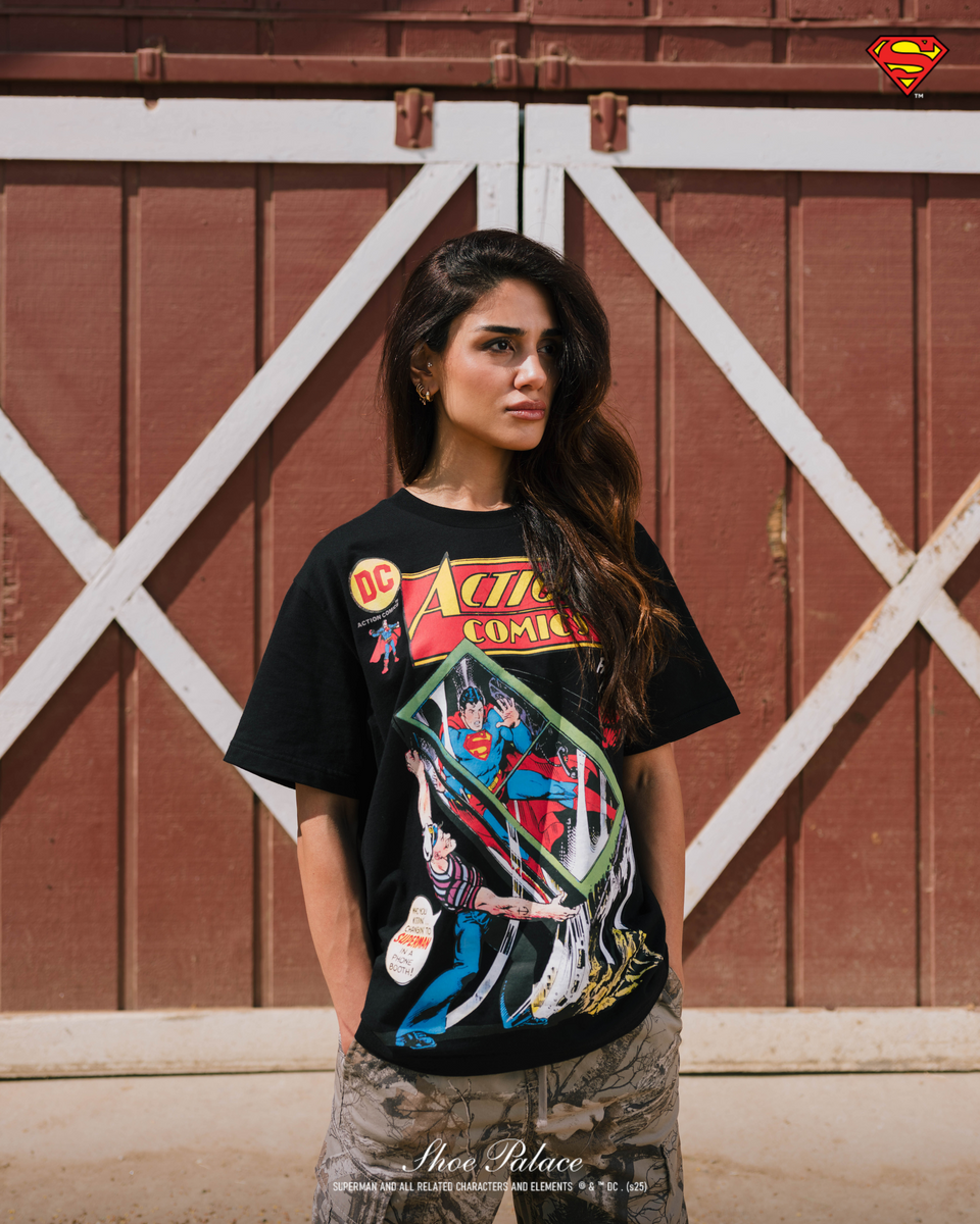 Shoe Palace Superman x Shoe Palace Action Comics Mens Short Sleeve