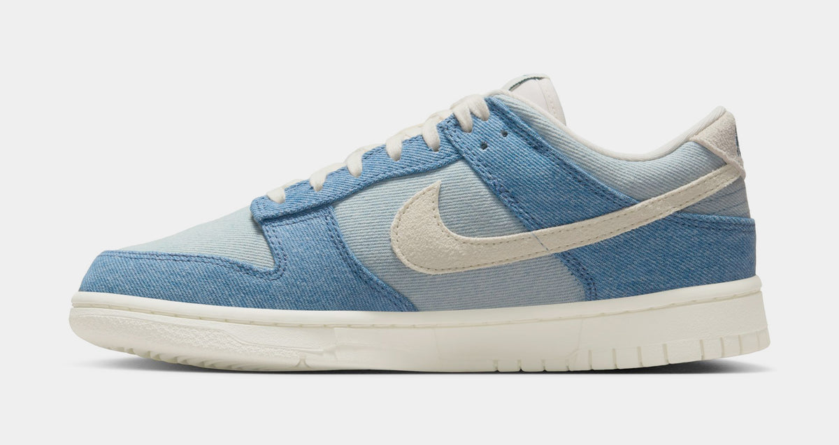 シューズ(女性用) Jordan low dunk blue&white Nike Dunk Low Womens Lifestyle Shoes Smokey Blue Pale Ivory Denim