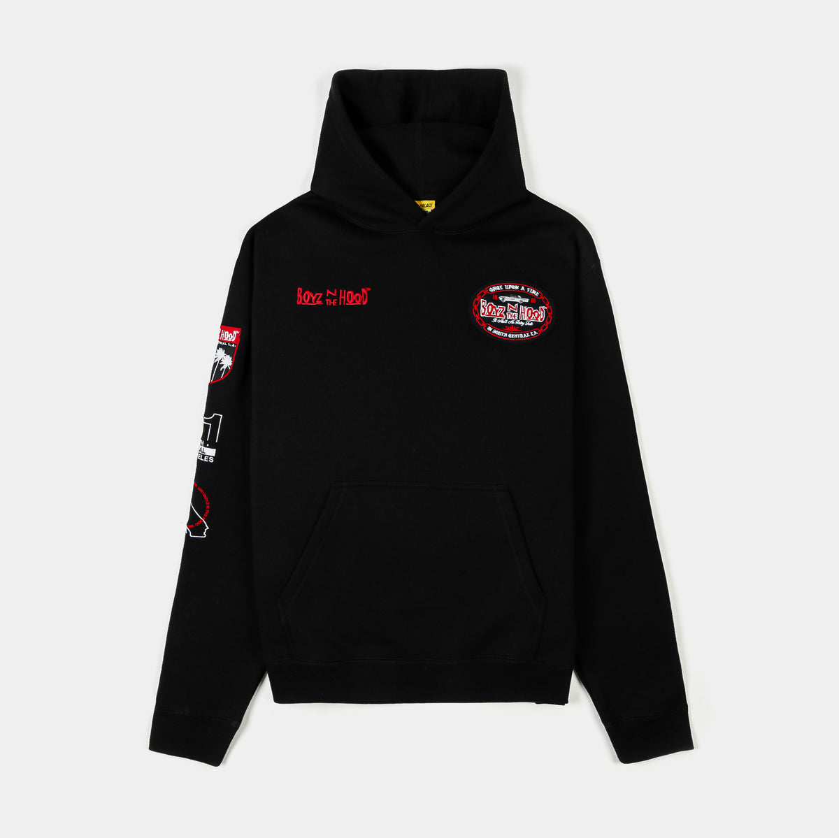 Shoe Palace SP x Boyz N The Hood 91 Pullover Mens Hoodie Black Red