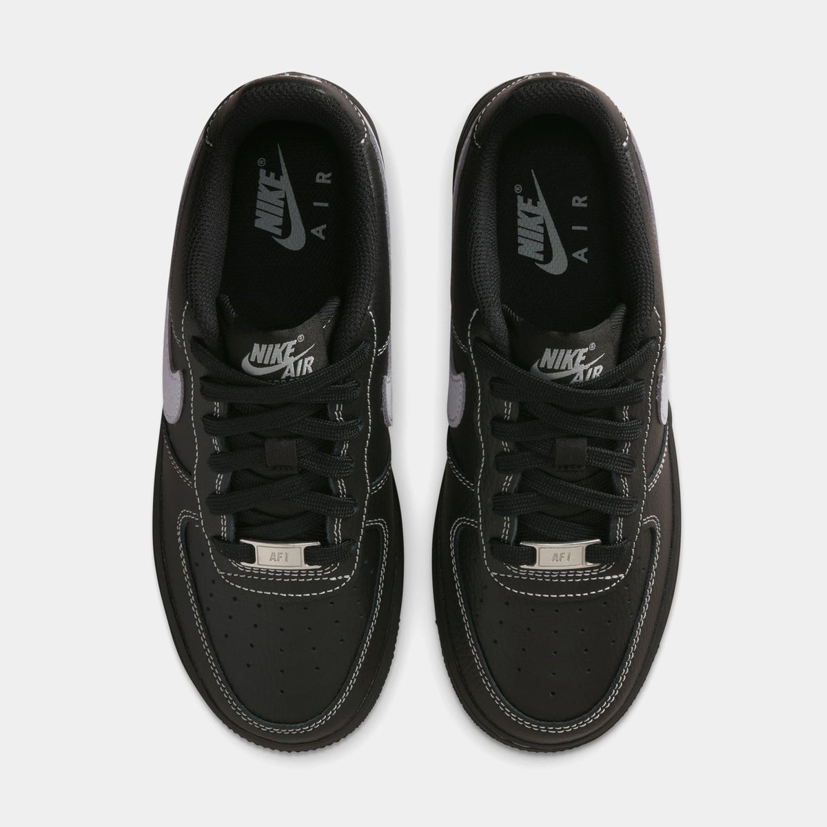 Nike Air Force 1 LV8 Grade School Lifestyle Shoes Black Black