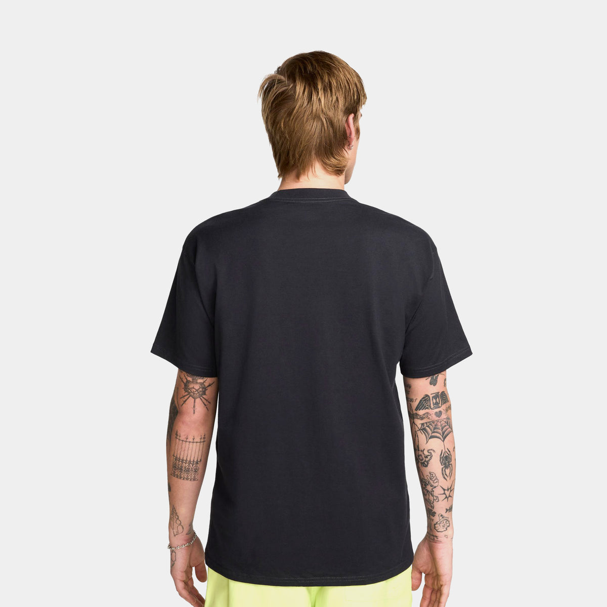 Nike NSW Max 90 Hero Mens Short Sleeve Shirt Black Purple IM0438