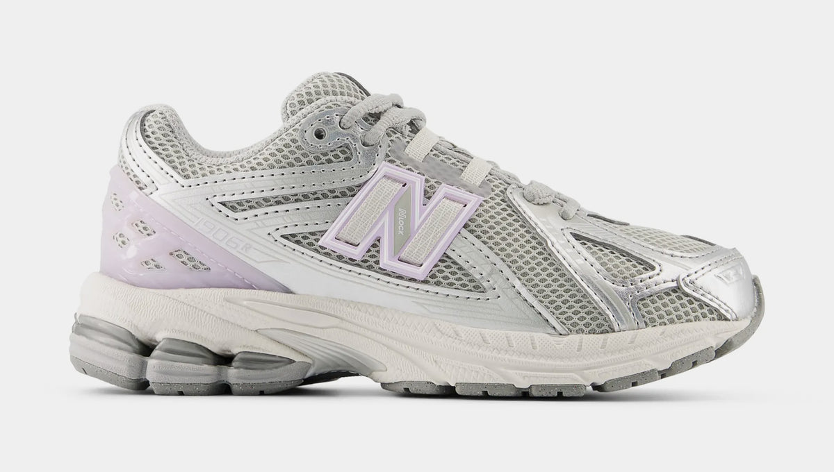 New Balance 1906R Preschool Running Shoes Silver Metallic Milk