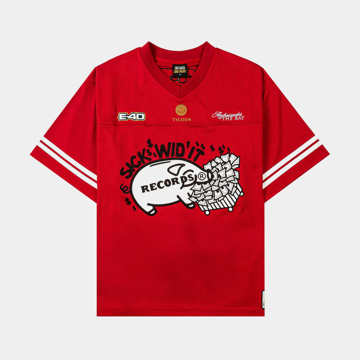 PALACE パレス MESH TEAM JERSEY チーム シャツ 赤 M PALACE パレス