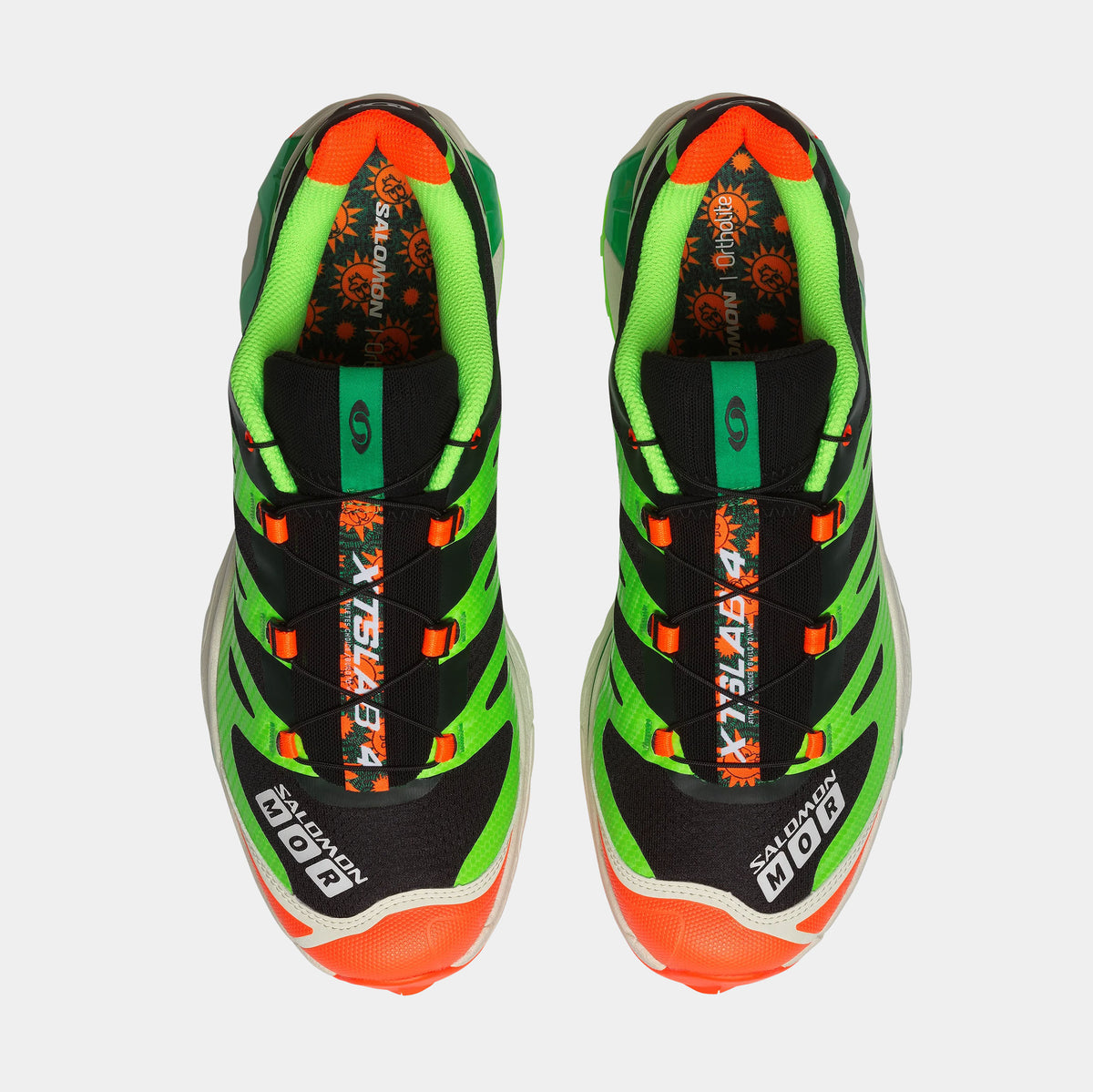 Salomon XT-4 Ferxxocalipsis Mens Running Shoes Black Green Gecko