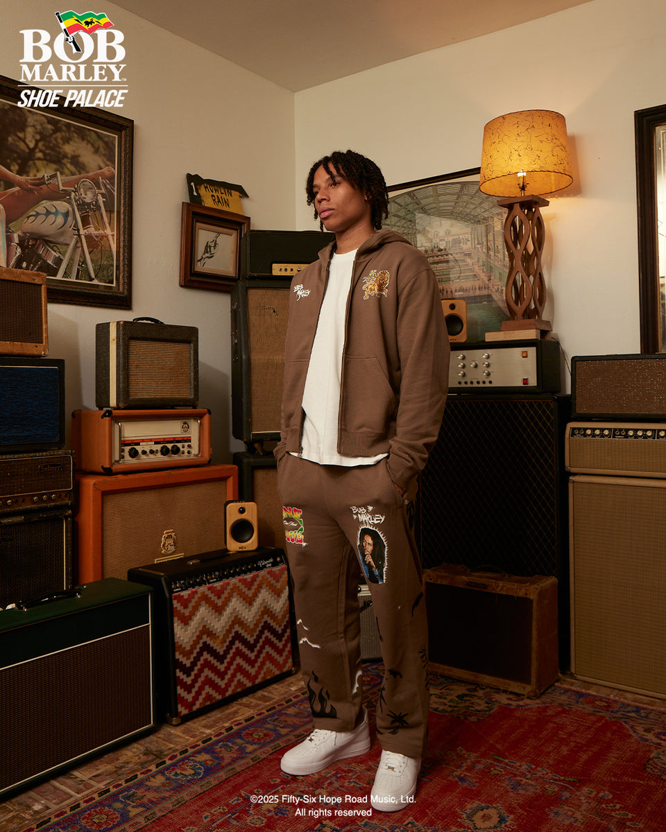 Shoe Palace SP x Bob Marley One Love Mens Sweatpants Brown Multi
