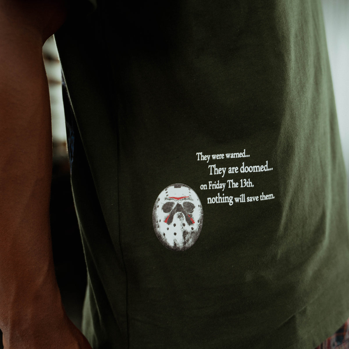 Shoe Palace SP x Friday The 13th Warning Mens Short Sleeve