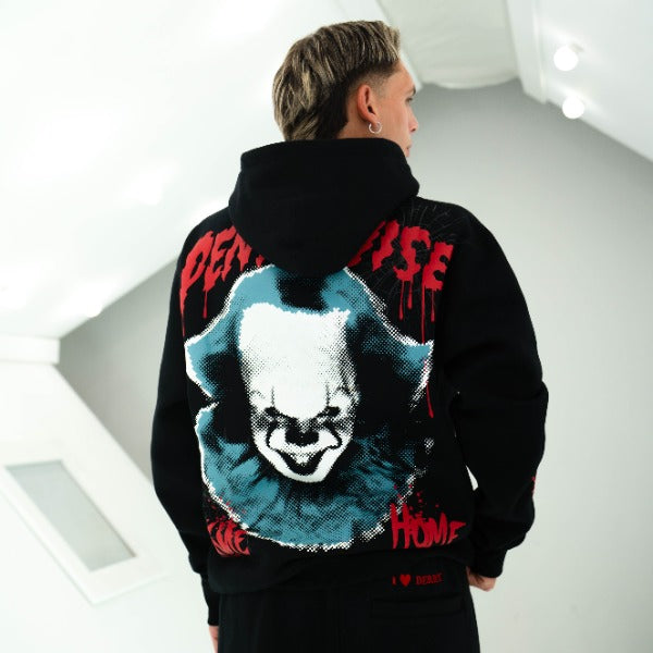 Shoe Palace SP x IT Pennywise Pullover Mens Hoodie Black Red