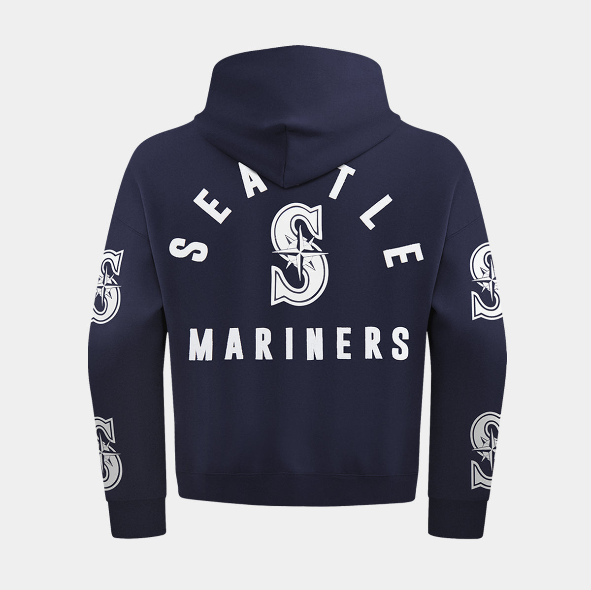 Pro Standard Seattle Mariners All Pro Fleece Zip Up Mens Hoodie