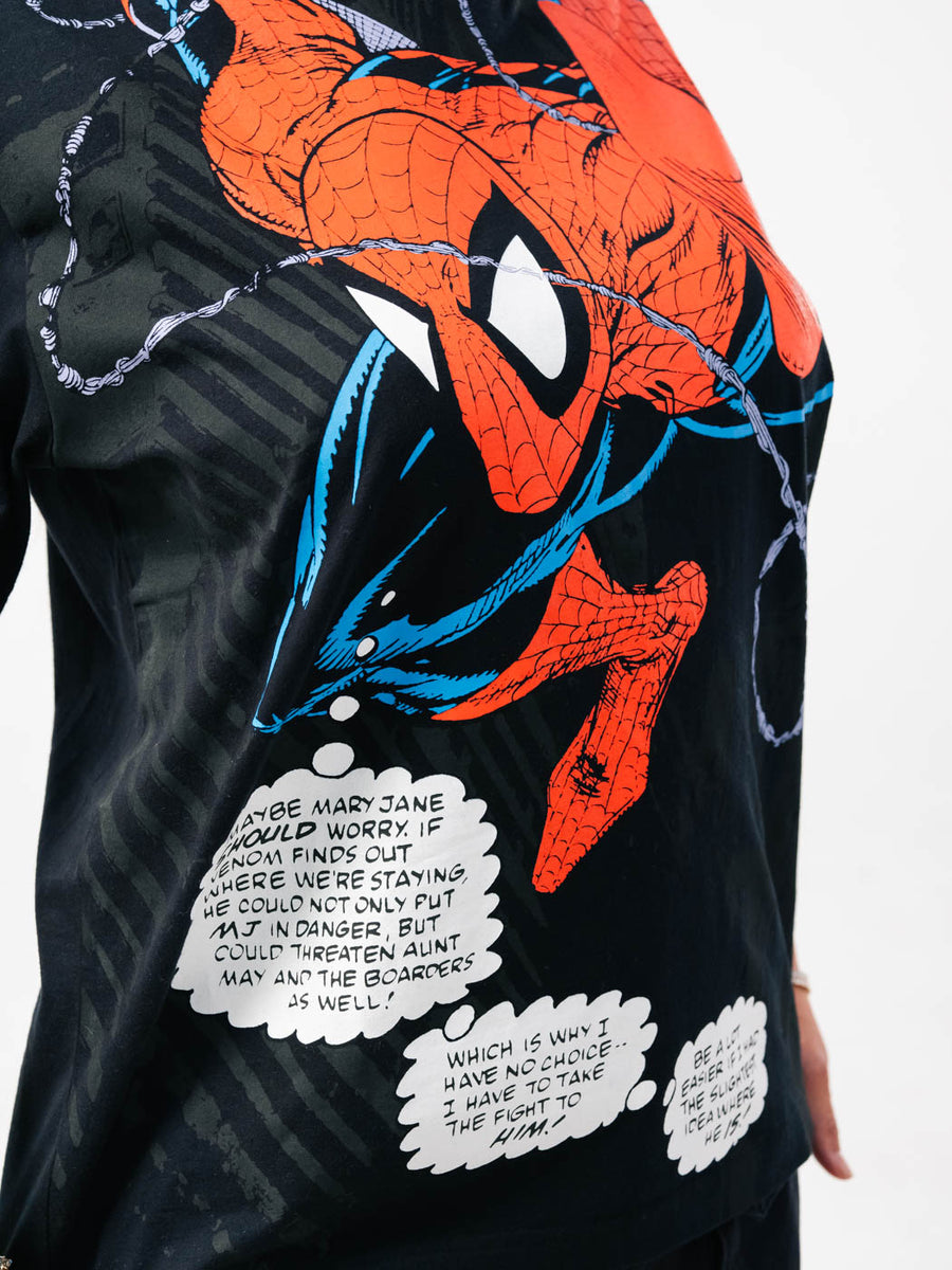 T-shirt Spider-Man Marvel Comics Dry Fit - Taille S Rouge Neuf Avec étiquettes