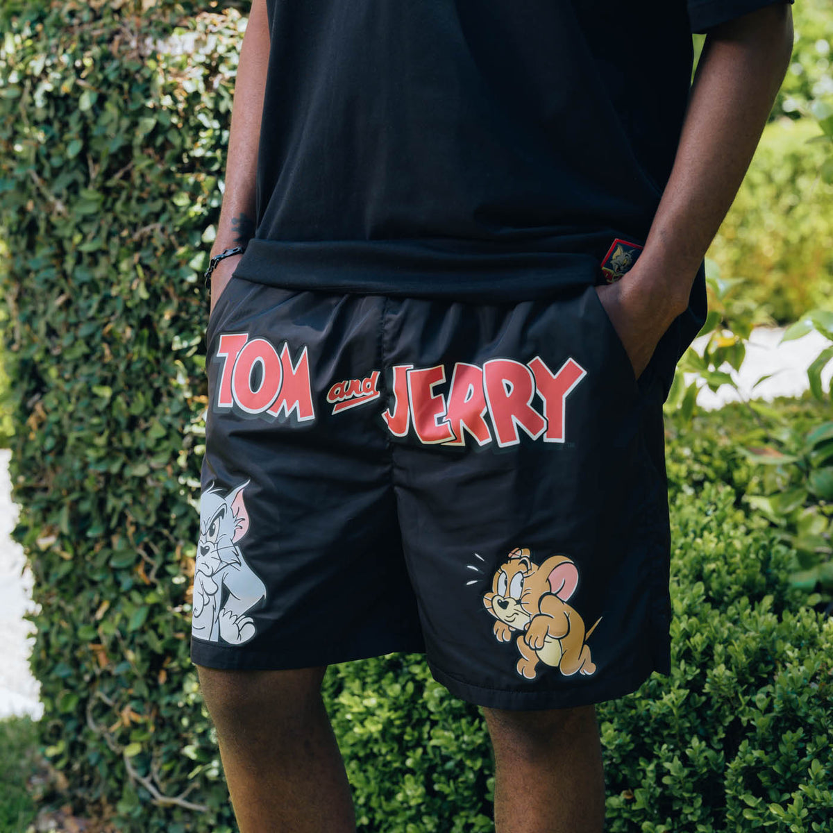 Shoe Palace SP x Tom and Jerry Thinking Tom Hybrid Mens Shorts