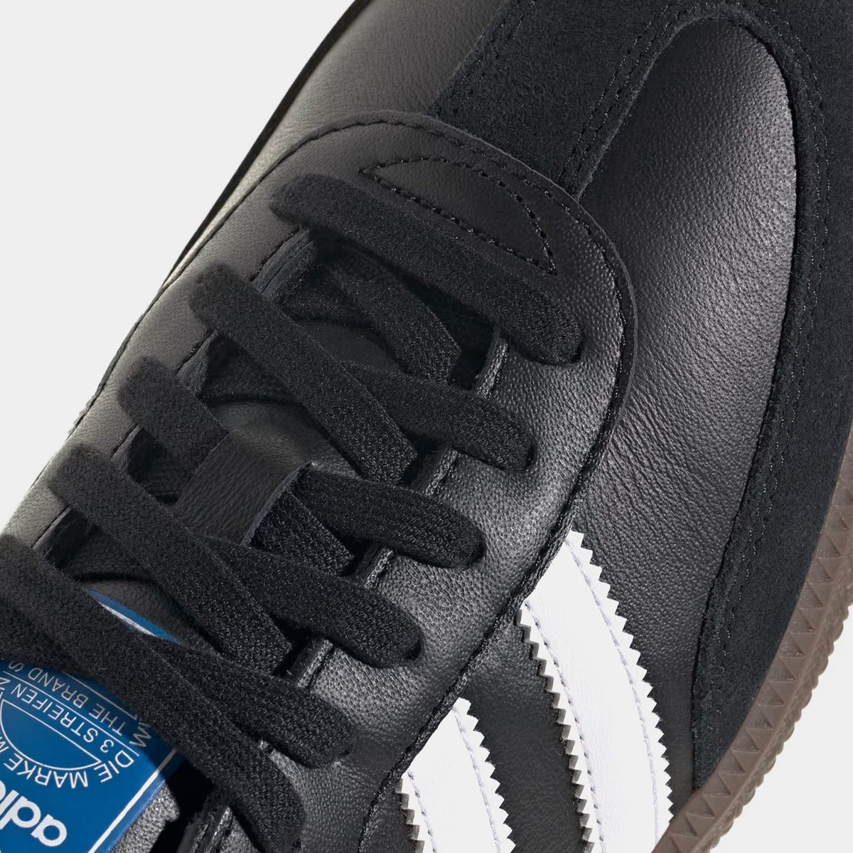 adidas gazelle silver green womens ADIDAS SAMBA OG BLACK WHITE – BLENDS main image 0