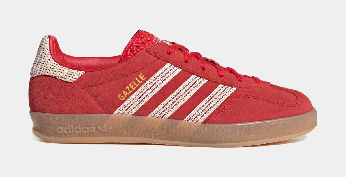 adidas Gazelle Indoor Womens Lifestyle Shoes Better Scarlet Wonder White Gum  JI2756 – Shoe Palace