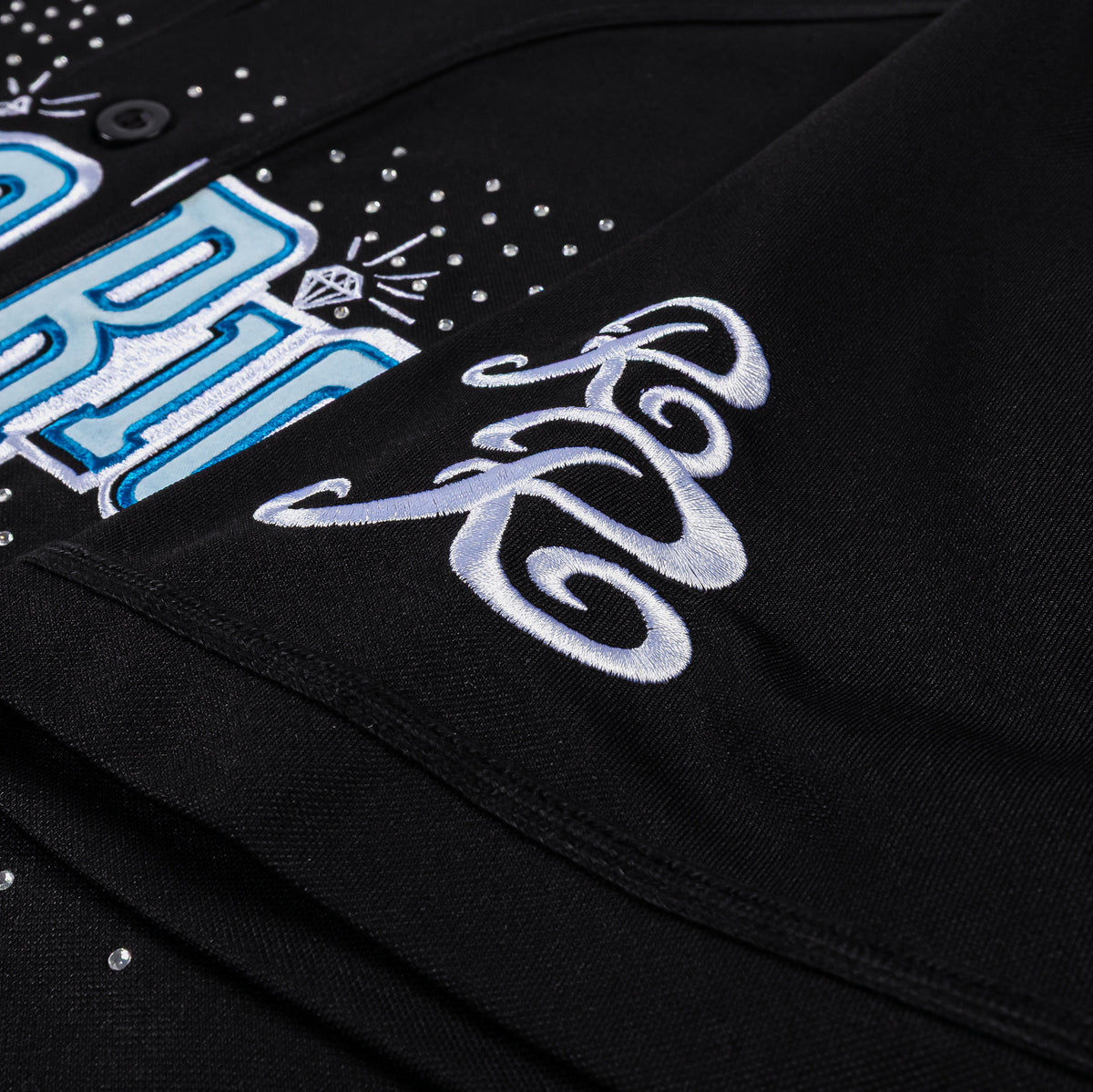 Shoe Palace SP x Richie Rich Rhinestone Basketball Mens Jersey Shoe Palace SP x Richie Rich Rhinestone Basketball Mens Jersey
