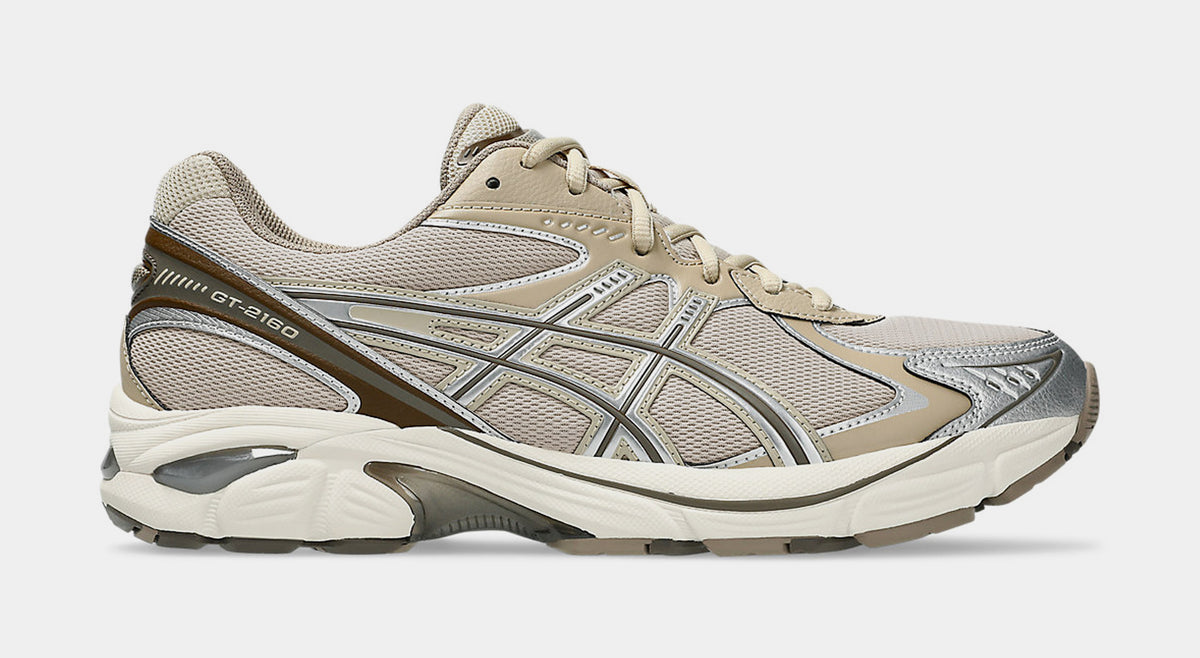ASICS GT 2160 Mens Running Shoes Feather Grey Brown Storm 1203A320