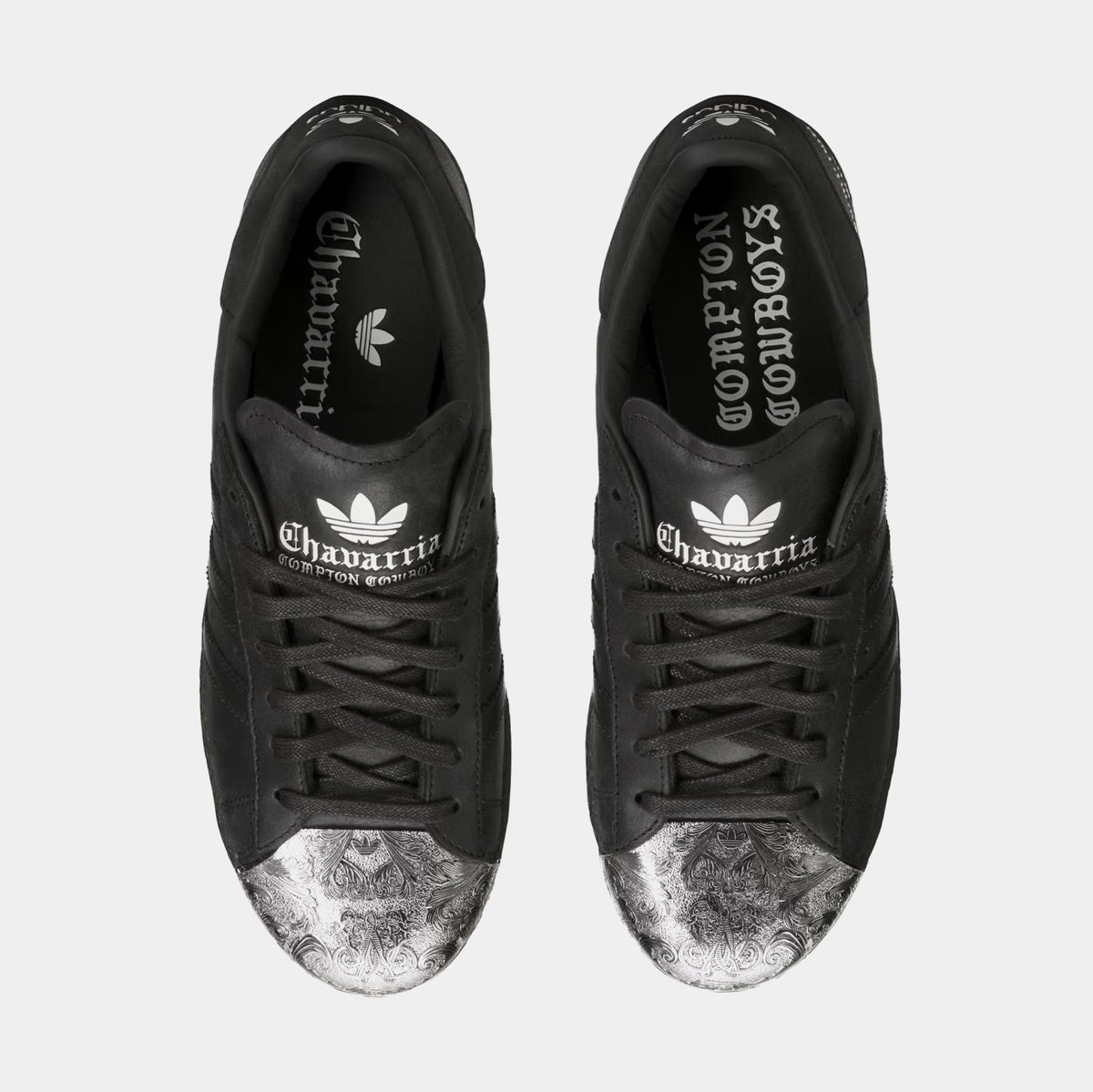 adidas Chavarria x Compton Cowboys Superstar Mens Lifestyle Shoes Core  Black KJ4551 – Shoe Palace